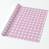 Pleincommunie peetdochter, Roze Cadeaupapier (Uitgerold)