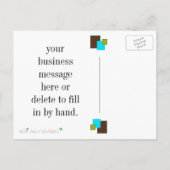 Pleinen Dank u Briefkaart (Achterkant)