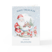 Pleinzoon Sneeuwbol Kerstman Elf Kerstmis