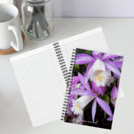 Pleione venster Orchideeën Bloemstuk Notitieboek
