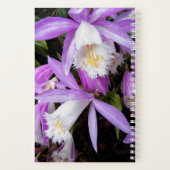Pleione Windows sill Orchids Floral Notitieboek (Achterkant)
