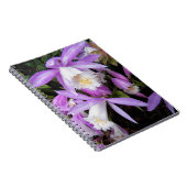 Pleione Windows sill Orchids Floral Notitieboek (Rechterzijde)