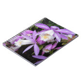 Pleione Windows sill Orchids Floral Notitieboek (Linkerzijde)
