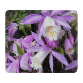 Pleione Windows sill Orchids Floral Snijplank (Voorkant)