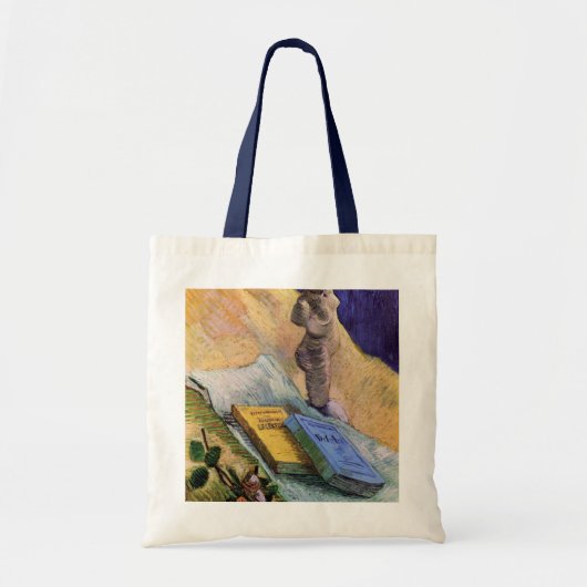 Pleister Beeldje Roos en Romans Vincent van Gogh Tote Bag (Voorkant)