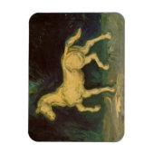 Pleister Beeldje van een Paard door Vincent van Go Magneet (Verticaal)