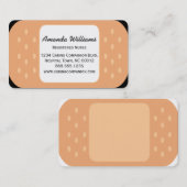 pleister- of verzorger-Visitekaartje Visitekaartje (Voorkant / Achterkant)