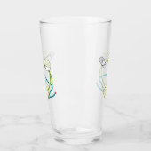 Pleisterer Stickman Glas (Links)