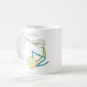 Pleisterer Stickman Koffiemok (Voorkant links)