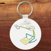 Pleisterer Stickman Sleutelhanger (Voorkant)