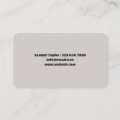 pleisterlaag visitekaartje (Achterkant)