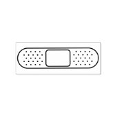 Pleistertje Rubberstempel (Afrduk)