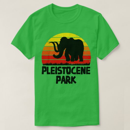 Pleistocene Park 1 T-shirt (Design voorkant)