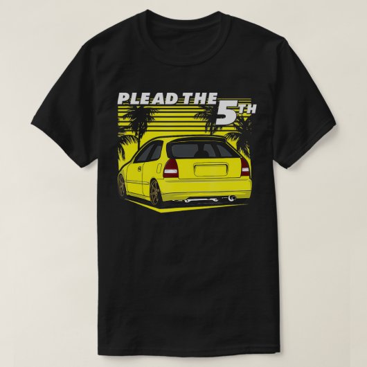 Pleit voor de 5e Civics Hatch EK T-shirt (Design voorkant)