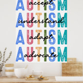 pleitbezorging voor autisme poster (Keuken)
