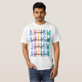 pleitbezorging voor autisme t-shirt (Voorkant volledig)