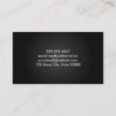 pleiter | zwarte tegels | Rechtspraak Visitekaartje (Achterkant)