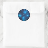 Plejaden Ronde Sticker (Tas)