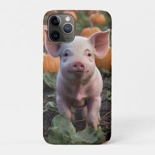 **"Plek van vreugde: een gelukkig babyvarken onder Case-Mate iPhone Case