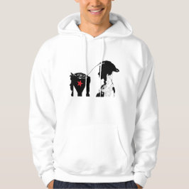 Plena Punk Puerto Rican Art Men's Pullover Hoodie