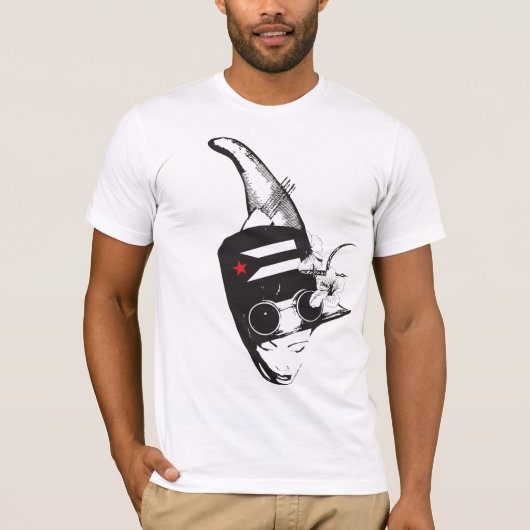 Plena Punk Puerto Rican Art Men's T-Shirt (Voorkant)