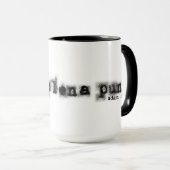 Plena Punk Puerto Rican Art Mok (Voorkant rechts)