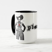 Plena Punk Puerto Rican Art Mok (Voorkant links)