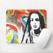 Plena Punk Puerto Rican Art Muismat (Met muis)