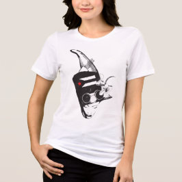 Plena Punk Puerto Rican Art Women's T-Shirt