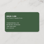 plenaire vergadering visitekaartje (Achterkant)