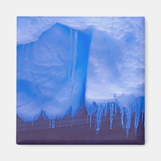 Pleneau Iceberg Graveyard, Antarctica: blauw Magneet (Voorkant)