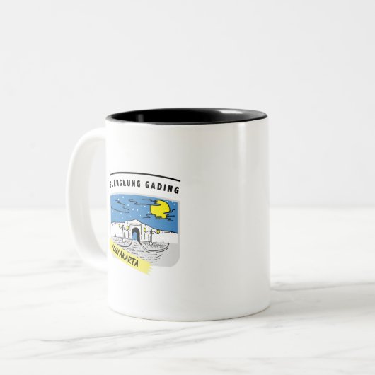 PLENGKUNG GADING YOGYAKARTA TWEEKLEURIGE KOFFIEMOK (Voorkant links)