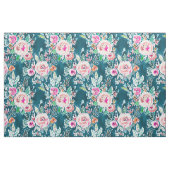 PLENITUDE Floral Colorful Boho Waterverf Stof (Fat Quarter)