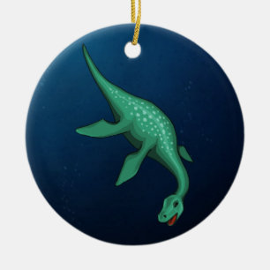 Plesiosaur Keramisch Ornament