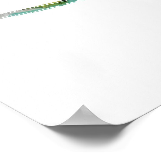 plesiosaur skelet poster (Hoek)