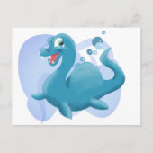 Plesiosaurus Briefkaart (Voorkant)