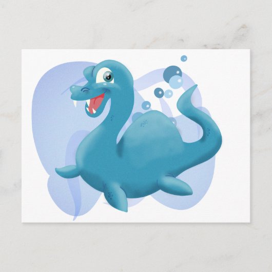 Plesiosaurus Briefkaart (Voorkant)