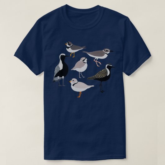 Plethora of Plovers T-shirt (Design voorkant)