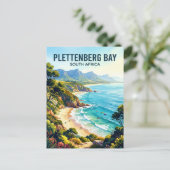 Plettenbergbaai Zuid-Afrika Briefkaart (Staand voorkant)
