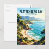 Plettenbergbaai Zuid-Afrika Briefkaart (Voorkant / Achterkant)