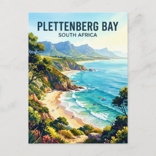 Plettenbergbaai Zuid-Afrika Briefkaart