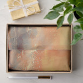 Plevier die in golven staat tijdens zonsondergang tissuepapier (Geschenk)