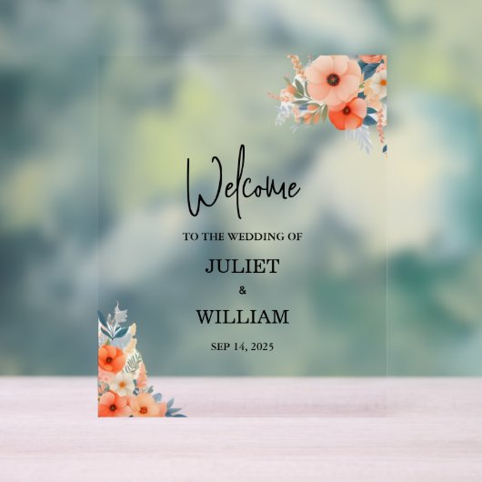 Plexiglas Perspex Acryl Glas Bruiloft Acryl Bord (Neutraal)