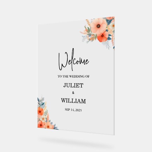 Plexiglas Perspex Acryl Glas Bruiloft Acryl Bord (Hoek)