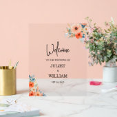 Plexiglas Perspex Acryl Glas Bruiloft Bord (Huwelijk)