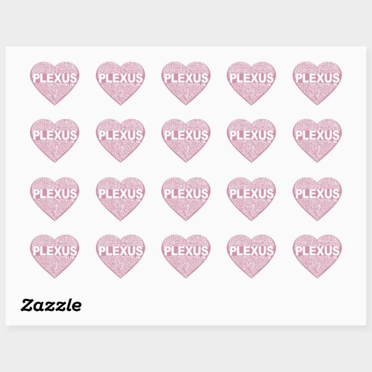Plexus Heart Hart Sticker (Vel)