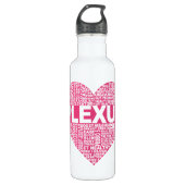 Plexus Heart Water Fles (Voorkant)