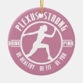 Plexus Sterk! Keramisch Ornament (Voorkant)