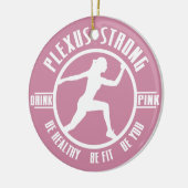Plexus Sterk! Keramisch Ornament (Links)