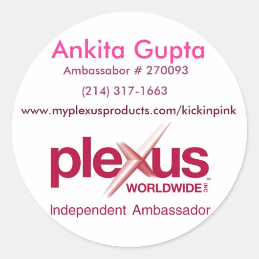 Plexus Sticker (Voorkant)